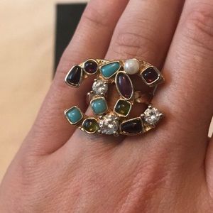 Authentic CHANEL diamond ring